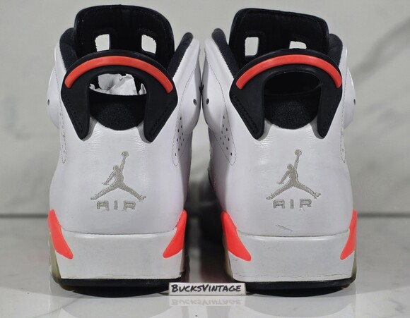 Nike Air Jordan 6 Retro White Infrared OG 2014 Mens Size 8.5 Vintage Rare VI main image 4